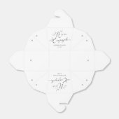 我々はミニマル婚約したスエレガント婚約パーティ フェイバーボックス (折り畳みなし)