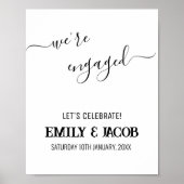 我々はミニマル婚約した主義の婚約歓迎パーティー ポスター (正面)