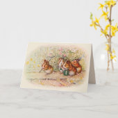 我々はモルモットのちょっとした挨拶がある カード (黄色い花)