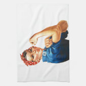 我々はリベッターの女性の力をロージーできる キッチンタオル (縦)