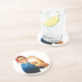 我々はリベッターの女性の力をロージーできる コースター (側面)