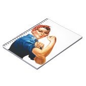 我々はリベッターの女性の力をロージーできる ノートブック (左側)