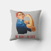 我々はロージー・リベーターに戻らない クッション (裏面)