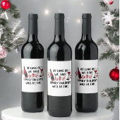 我々はワインファミリーの休日が赤くなる素晴らしだろう ワインラベル