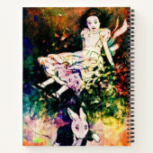 我々はワンダーランドの不機嫌アリスここにいる ノートブック (裏面)