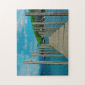 我々はヴィニパウサケ湖ニューハンプシャーを愛している ジグソーパズル (縦)