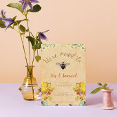 我々はヴィンテージフローラ婚約 招待状