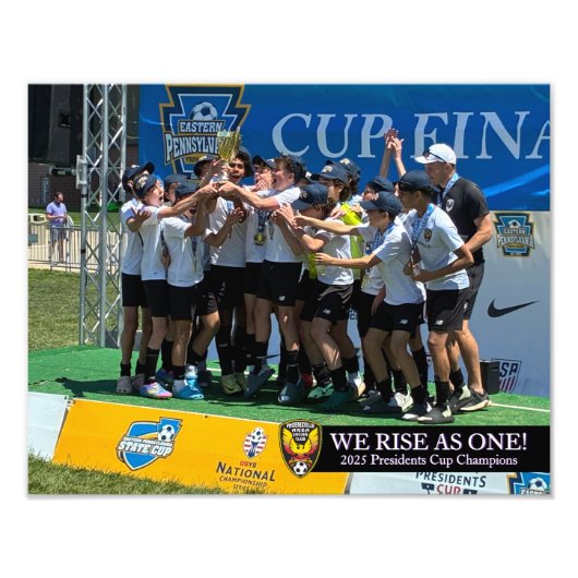 我々は一つとして立ち上がる フォトプリント            (正面)