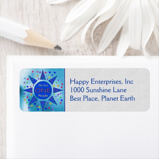 我々は一人の人間だ ラベル (インサイチュ)