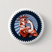 我々は一緒にこれをすることができる 缶バッジ (正面)