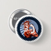 我々は一緒にこれをすることができる 缶バッジ (正面&裏面)