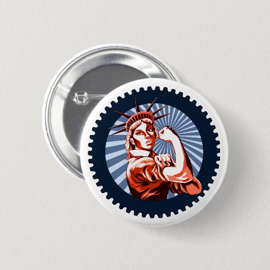 我々は一緒にこれをすることができる 缶バッジ (正面&裏面)