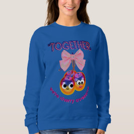 我々は一緒にさくらんぼだ スウェットシャツ