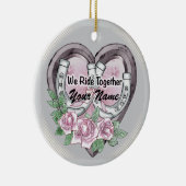 我々は一緒にハート結婚のオーナメント セラミックオーナメント (右)