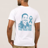 我々は一緒に戦う(TRフロント | DMバック) #2 Tシャツ (裏面)