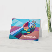 我々は一緒に、イン&ヤンのように カード (正面)