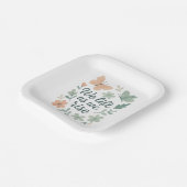 我々は上昇として持ち上げる"紙プレート- 感動的 ペーパープレート (傾斜あり)