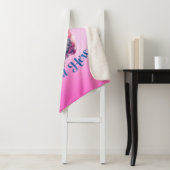 我々は不機嫌ここにいる – ワンダーランドのアリスインスパイアス シェルパブランケット (インサイチュ)