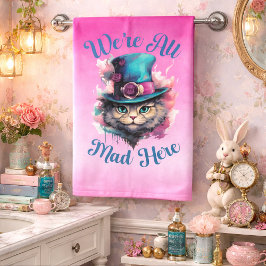 我々は不機嫌ここにいる – ワンダーランドのアリスインスパイアス バスタオルセット