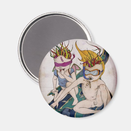 我々は世界救へ行った マグネット (正面/裏面)