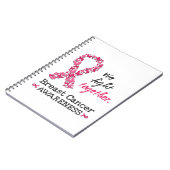 我々は乳がんと闘う ノートブック (左側)