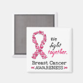 我々は乳がんと闘う マグネット (正面/裏面)