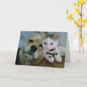 我々は二人とも"YOU"非常に幸せな"誕生日"カードを望む カード (黄色い花)