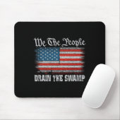 我々は人々が沼のアメリカ合衆国Pを排水する マウスパッド (マウス)