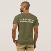 我々は人々はディーゼルを選択 Tシャツ (裏面フル)