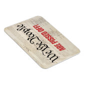 我々は人々は怒っているヴィンテージの外観 マグネット (右側)