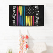 我々は人々を意味する誰もがLGBTゲイプライドギフト 横断幕 (インサイチュ)