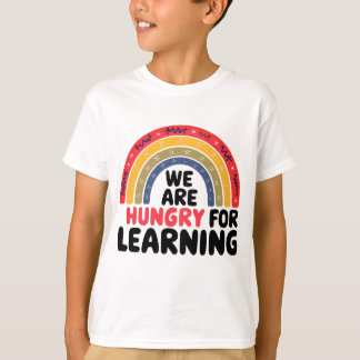 我々は人の新学期感学に飢えている Tシャツ