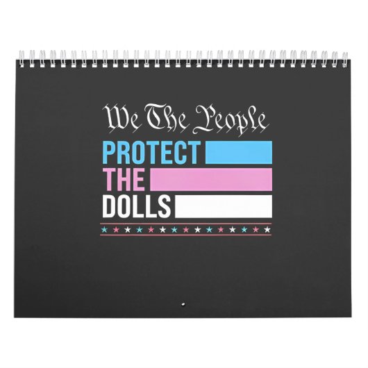 我々は人形保護LGBTトランスジェンダー カレンダー (カバー)