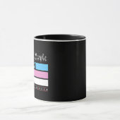 我々は人形保護LGBTトランスジェンダー マグカップ (中央)