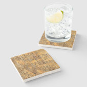 我々は人民憲法の森素朴を ストーンコースター (横)