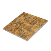 我々は人民憲法の森素朴を タイル (側面)