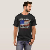 我々は人民誇りを持った共和米国旗Ultra Mega Tシャツ (正面フル)