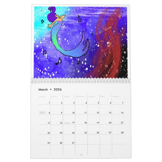 我々は人魚だ カレンダー (3月 2026)