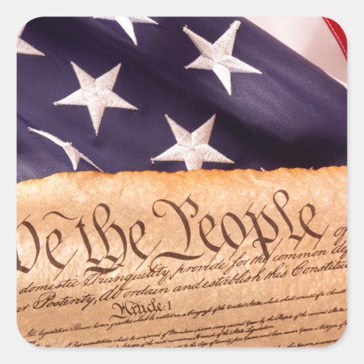 我々は人1 スクエアシール (正面)