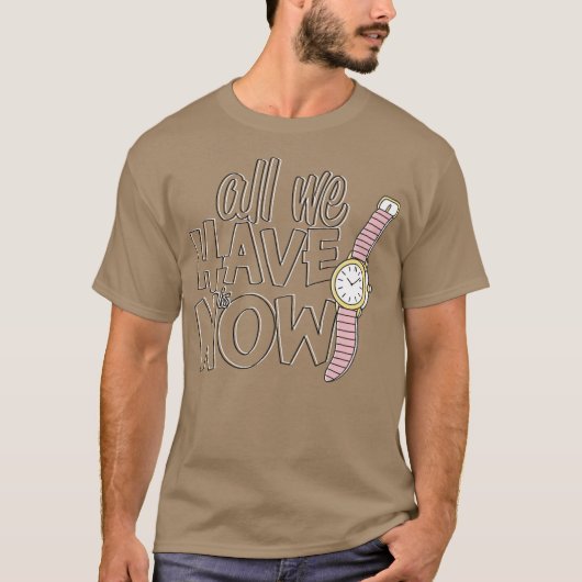 我々は今しかない Tシャツ (正面)