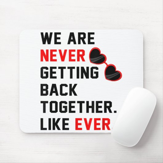 我々は今まで赤いGのように二度と戻ってこない マウスパッド (マウス)