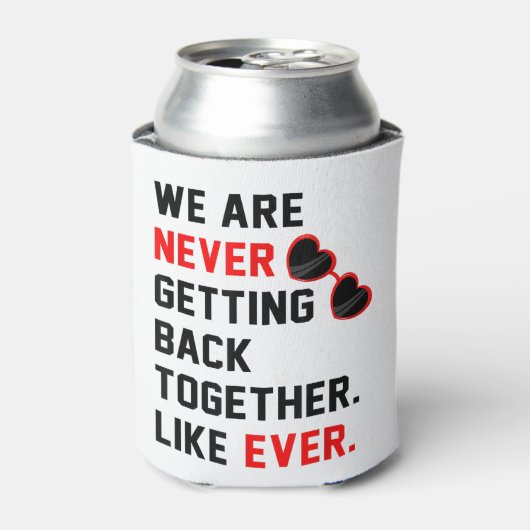 我々は今まで赤いGのように二度と戻ってこない 缶クーラー (缶正面)