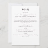 我々は今も一度に全ての写真の誓いを更新する 招待状 (裏面)