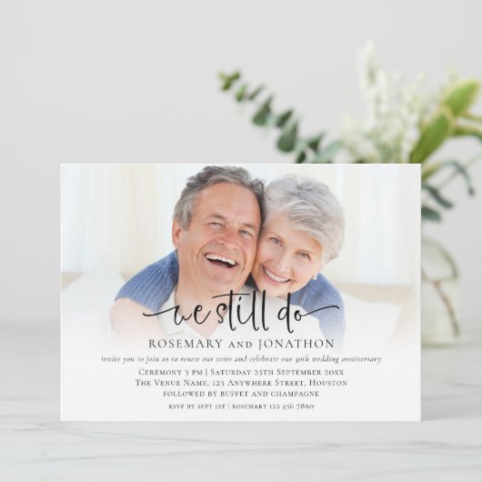 我々は今も写真誓の更新記念日を行っている 招待状 (スタンド正面)