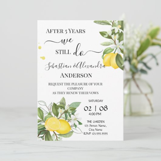 我々は今も更新記念日結婚を行っている 招待状 (スタンド正面)