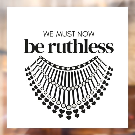 我々は今や非弁義的な民主党員に無慈悲でなければならない ウィンドウサイン (シート2)