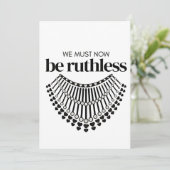 我々は今や非弁義的な民主党員に無慈悲でなければならない 招待状 (スタンド正面)