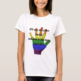 我々は他の世界だ Tシャツ