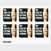 我々は他の人を持ち上げることによって立ち上がる：クリスチャンやる気を起こさせる スクエアシール (シート)