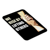 我々は他の人を持ち上げることによって立ち上がる:クリスチャンやる気を起こさせる マグネット (右側)